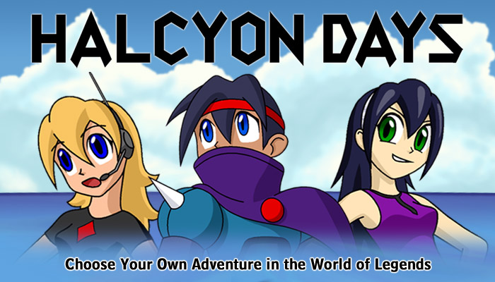 Halcyon Days, Choose Your Own Adventure in the World of Mega Man Legends